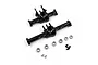 Yeah Racing Black Aluminium Axle Housing 2Pcs TR4M-024BK