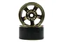 Yeah Racing Gold Aluminium 1.9" 5 Spoke Beadlock Rims WL-0142GM