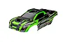 Traxxas 1/6 XRT ProGraphix Painted Body Shell - Green 7812G