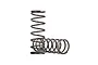 Traxxas 3.445 Rate Tan Strip GTX Medium Shock Springs 2Pcs 7859