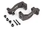 Traxxas Dark Titanium Aluminium Hub Carriers (C-Hubs) 2Pcs 9532A