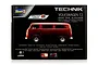 Revell 1/24 scale Volkswagen T2 Bus model kit packaging box showing a red van and Technik branding.
