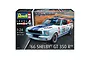 A Revell 1/24 scale plastic model kit box for a 1966 Shelby GT 350 R, featuring artwork of the race car on a track.
