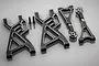 Rovan Black Aluminium Rear Suspension Arms 2Pcs 851141