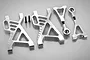 Rovan Silver Aluminium Rear Suspension Arms 2Pcs 851143