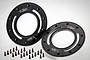 Rovan Black Aluminium Beadlock Rings 2Pcs 952671