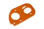 HPI Micro RS4 Orange Aluminium Motor Plate 110144