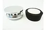 Rovan silver aluminium air filter kit for RC engines, featuring a metal housing and a two-tone foam filter element.
