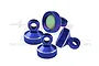GPM Blue Aluminium Shock Caps 4Pcs SLADP/CAP-B