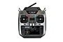 Futaba T16IZ Super 16-channel RC transmitter showing the main menu screen with model type selection options.