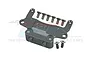 GPM Grey Aluminium Rear Lower Gearbox Mount MZA013N-GS