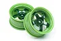 HPI 1.9" (3mm Off-Set) Work Meister S1 Green Rims 2Pcs 111090