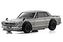 Kyosho Mini-Z Nissan Skyline 2000GT-R (KPGC10) Tuned Ver. RC Drift Car Electric AWD RTR - Silver 32636S