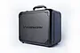 A black Koswork Mini V2 carry case with a textured finish and reinforced corners, shown against a plain white background.