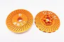 GPM Orange Aluminium 24mm (+3mm Offset) Rear Claw Wheel Hexes 2Pcs TXM006R/DISK-OR