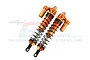 GPM Orange Aluminium 135mm Front Adjustable Piggyback Shocks 2Pcs UDR135F/L-OR-BEBK