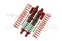 GPM Red Aluminium Adjustable Piggyback Shocks 2Pcs TXM12170-R-G