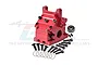 GPM Red Aluminium Gearbox Case Set MAK012N-R