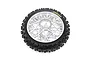 Losi 1/4 Dunlop MX53 ProMoto-MX Rear Tyre On Spoked Rim LOS46007