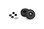Pro-Line 2.4/3.3" Mirage TT Belted Tyres on Black Raid Rims - Glued Wheels 2Pcs PRO1022410