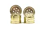 Yeah Racing 2.2" Gold Aluminium Buggy Rims 4Pcs WL-0174GD
