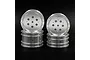 Yeah Racing 2.2" Silver Aluminium Buggy Rims 4Pcs WL-0174SV