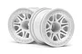 HPI 2.2" Spilt 8 White Rims 2Pcs 113339