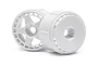 HPI 1.2" Micro RS4 Fifteen52 Turbomac White Rims 6Pcs 114371