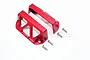 GPM Red Aluminium Servo Protector 2Pcs ER024X-R