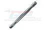 A silver aluminium RC car front brace bar by GPM Racing, shown against a white background with a faint brand watermark.