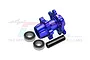 GPM Blue Aluminium Front Wheel Hub Hex w/ Larger Inner Bearings MX006-B