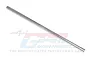 A silver aluminium centre driveshaft for RC cars, featuring GPM branding and 7075 material marking, isolated against a white background.