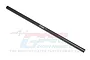 A black aluminium centre driveshaft for RC cars by GPM Racing, shown against a white background with a faint GPM logo watermark.