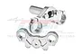 GPM Silver Aluminium Triple Clamp Set MX028-S