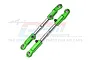 GPM Green Aluminium Front Adjustable Camber Links 2Pcs SLE054SN-G