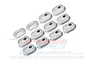 GPM Silver Aluminium Chain Tension Adjuster Set MX010-S