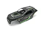 Kyosho 1/10 Rage 2.0 Painted Body Shell - Black/Green FAB501G