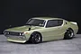 Pandora RC 1/10 Nissan Skyline 2000GT-R (KPGC110 Custom) Unpainted Body Shell - Clear PAB-3211
