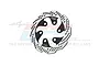 GPM Black Aluminium Rear Brake Disc MX010/DISK-BK