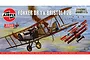 Airfix Dogfight Doubles model kit box art featuring a Fokker DR.1 and a Bristol F.2B in an aerial dogfight.