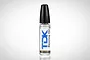 A small clear plastic bottle of TDK Bearing Oil with a black cap, standing upright against a white background.