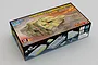 Trumpeter 1/16 scale German Sd.Kfz.173 Jagdpanther Late Version model kit box showing artwork of the tank and assembly diagrams.
