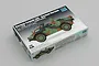 A product box for a Trumpeter 1/72 scale German Fennek LGS model kit, featuring an illustration of the camouflaged armoured vehicle.