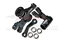 GPM Black Aluminium Steering Bell Crank/Drag Link Assembly SLA048N-BK