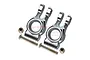 GPM Silver Aluminium Rear Hubs 2Pcs MAS022-S