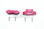 GPM Red Aluminium Front/Rear Brake Callipers 2Pcs SB006-R