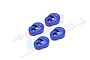 GPM Blue Aluminium Suspension Pin Retainers 4Pcs TXM021L/A.CO-B