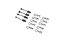 Losi Black Body Pins w/ Clip Retainers 10Pcs LOS266000