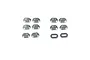 Losi Silver Aluminium Chain Tension Adjuster Set LOS362009