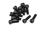 HPI 2.5x8mm Fine Thread Cap Head Screws 10Pcs 107889